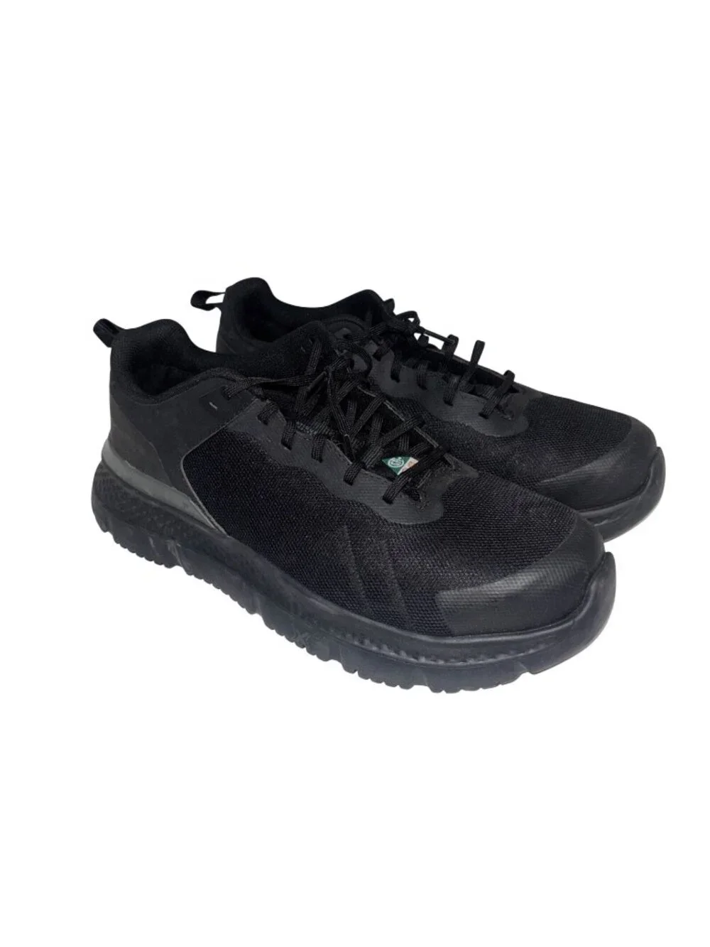 Timberland PRO Men's Low-Cut Intercept Steel Toe Work Shoes Black Size 10W